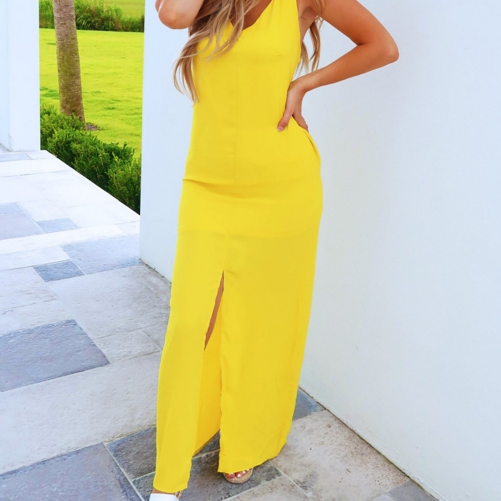 Just Be Happy Maxi:Yellow/Multi